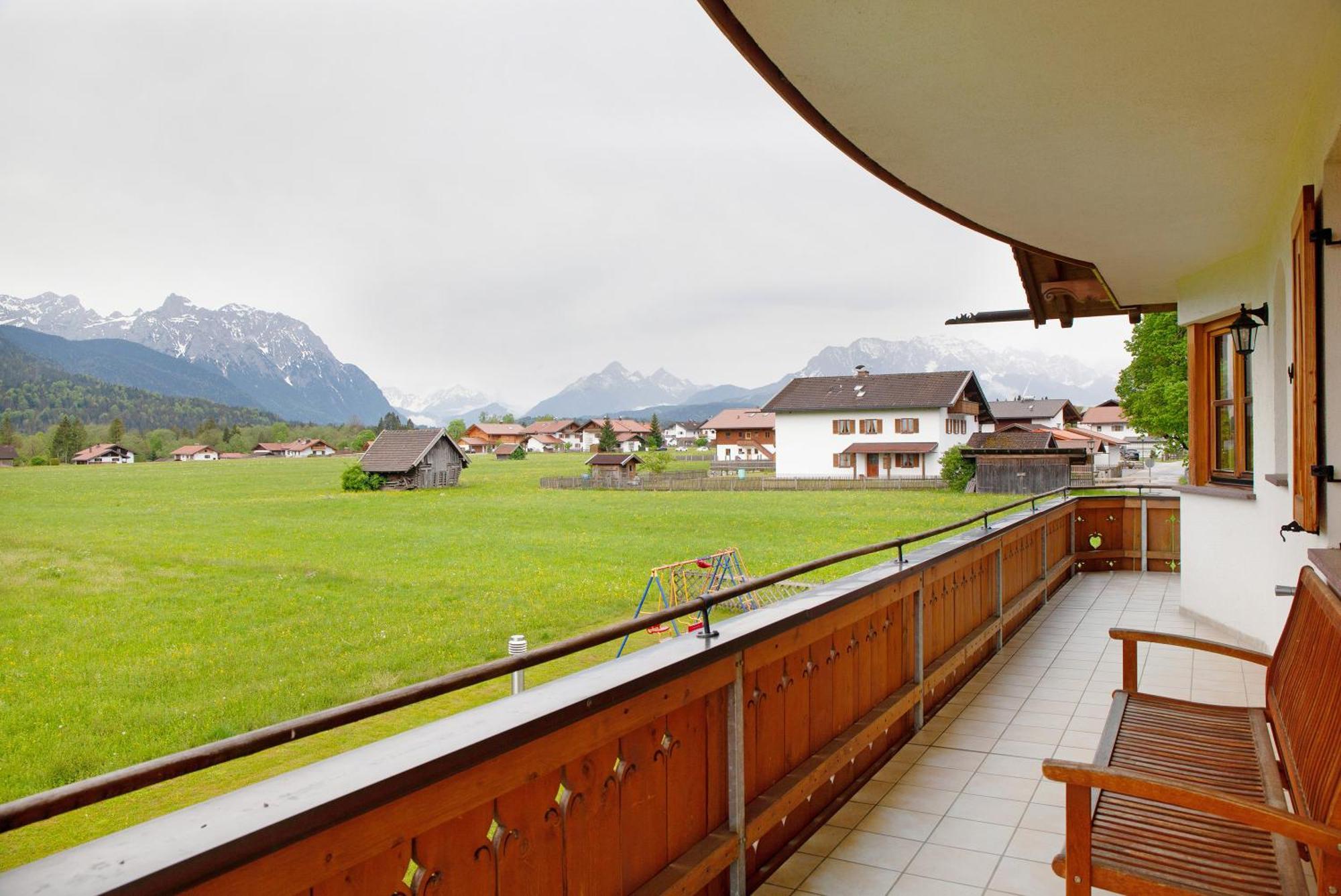 Landhaus Bergkulisse Wallgau Buitenkant foto