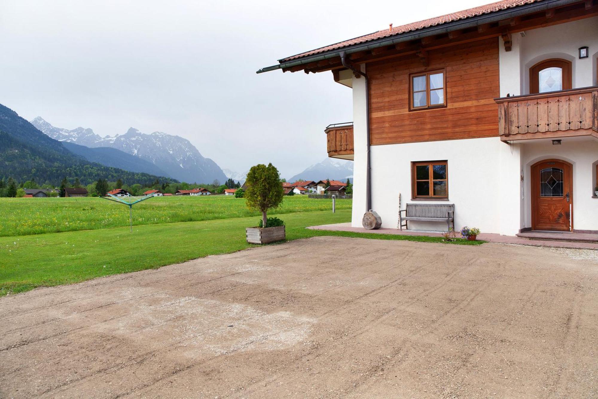 Landhaus Bergkulisse Wallgau Buitenkant foto